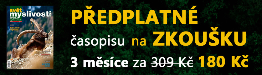 Předplatné časopisu Svět myslivosti na zkoušku