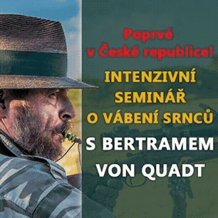 Intenzivní seminář o vábení srnců s Bertramem von Quadt