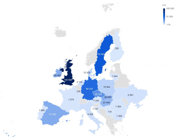 Úlovek daňka evropského