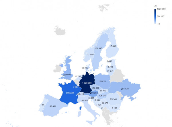 Úlovek srnce obecného