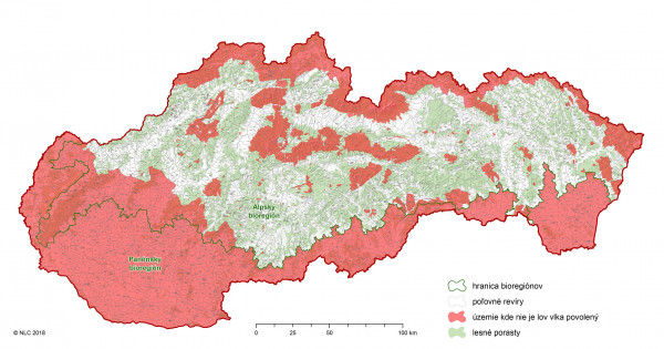 mapa lov vlka jpg