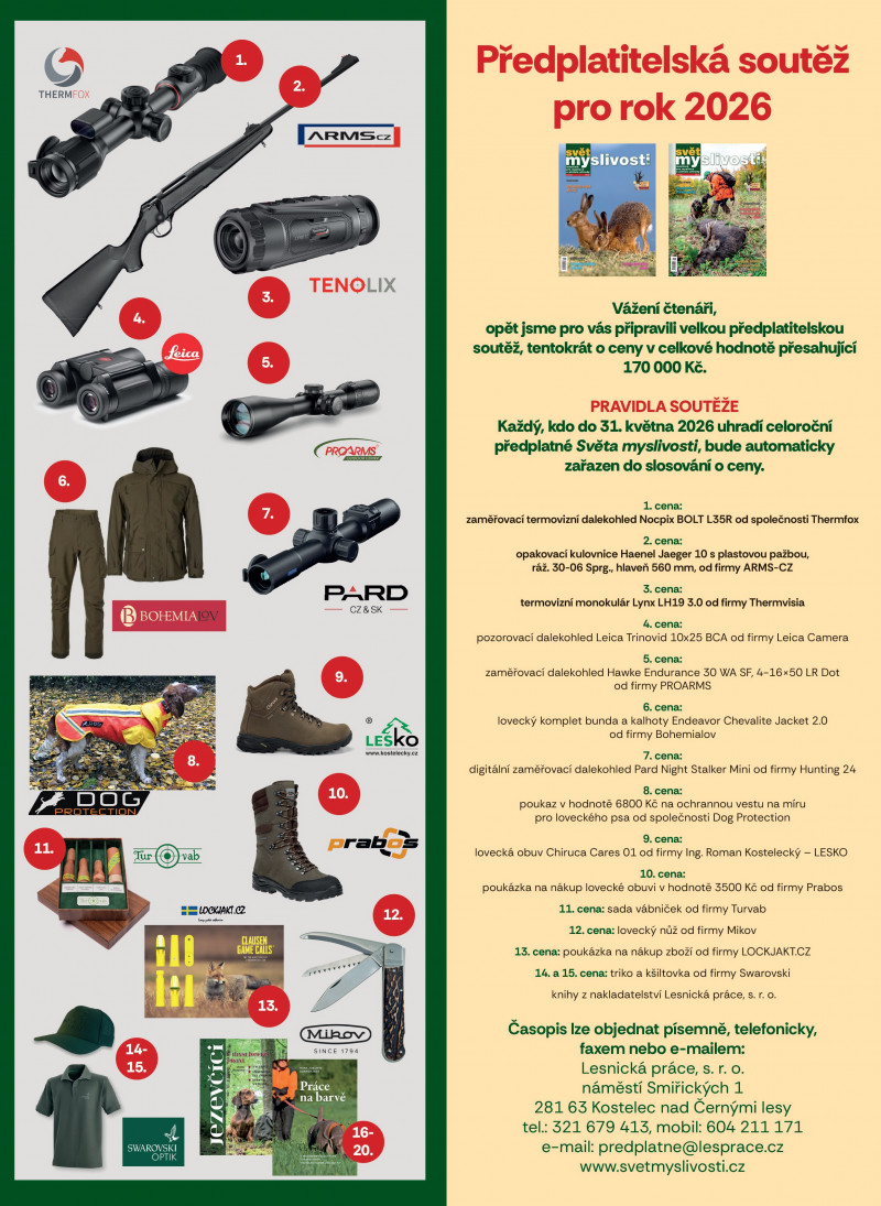 Předplatitelská soutěž 2026