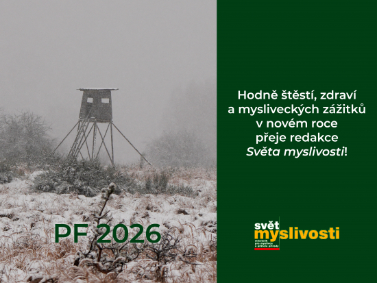 Redakce Světa myslivosti přeje vše nejlepší do roku 2026!