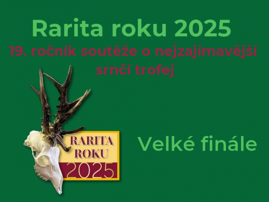 Velké finále soutěže Rarita roku 2025