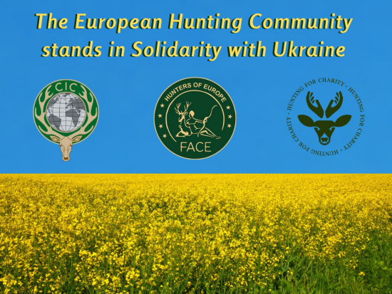 FACE: evropská myslivecká komunita vyjadřuje solidaritu Ukrajině