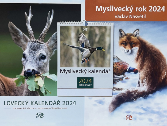 Nástěnné myslivecké kalendáře 2024