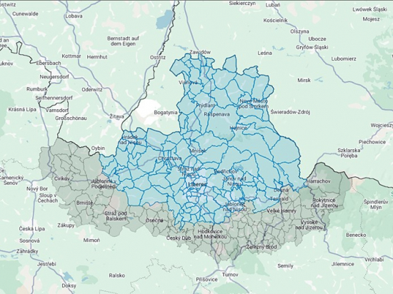 Příznivá nákazová situace umožnila úpravu pásem kvůli výskytu AMP a zmírnění opatření