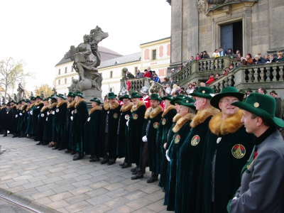 Svatohubertská slavnost v Kuksu v roce 2008