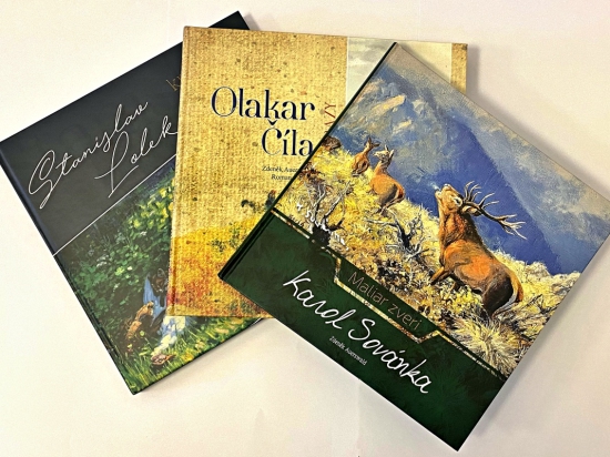 Podzimní slevová akce na knihy Zdeňka Auerswalda o malířích zvěře