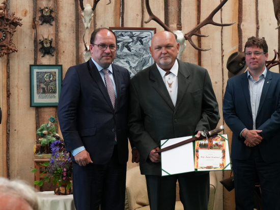 Myslivec roku 2025 – ocenění ministra zemědělství za celoživotní práci v oblasti myslivosti