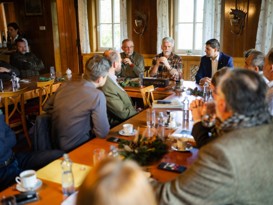 Prezident chce Lánskou oboru více otevřít lidem a propojit ji s péčí o Křivoklátsko