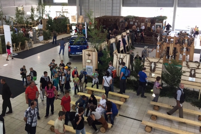 Pohled do haly G brněnského výstaviště